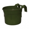 Kbelík závěsný kulatý s madlem a hubičkou 8 litrů, zelený