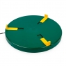 Vyhřívací podložka  24 V, Ø 30 cm,zelená, s adaptérem 24 V