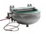 Vyhřívaná napáječka 3L s termostatem, trafo 230/12V, nylonová vložka, hliníkový korpus,  výpust