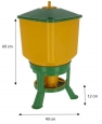Barelové krmítko pro drůbež 50l (34 kg)