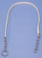 Vazák nylonový 2x prošitý s koncovými řetězy a kruhem 140cm Typ W, 3-rohé oko 8x32mm + 5dílný řetěz 8x43mm